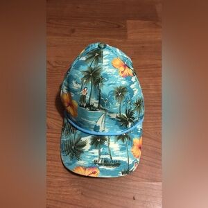 Tropical Print Cap